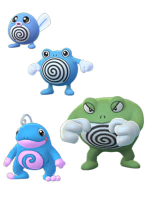 Poliwag Pokémon Evolution Wallpaper