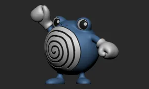 Poliwhirl 3d Avatar Wallpaper