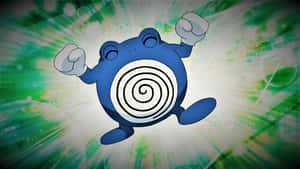 Poliwhirl Cheer Wallpaper