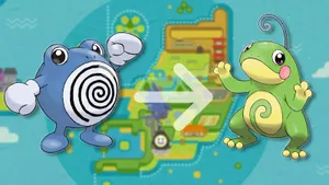 Poliwhirl To Politoed Wallpaper