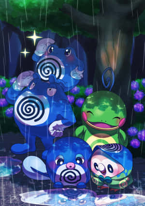 Poliwrath Evolution Pokemon Wallpaper