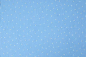 Polka Dot Hearts In Blue Wallpaper