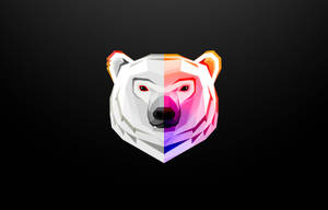 Polygon Art Polar Bear Wallpaper