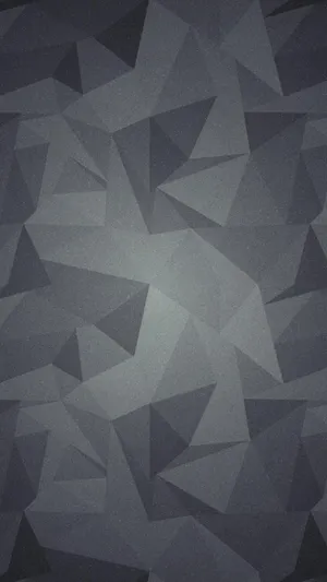 Polygon Black And Grey Iphone Wallpaper