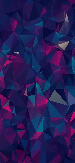 Polygonal Pattern Aesthetic Iphone 11 Wallpaper