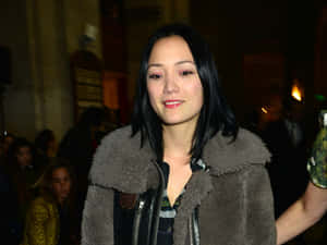 Pom Klementieff Candid Event Appearance Wallpaper