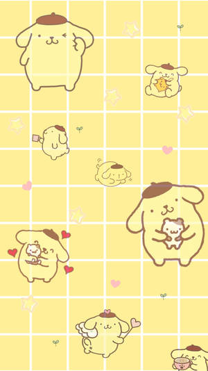 Pompompurin Fan Art Wallpaper