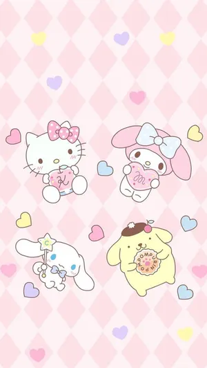 Pompompurin Sanrio Character Wallpaper