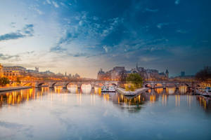 Pont Neuf Bridge - The Old Bridge Of Paris Wallpaper