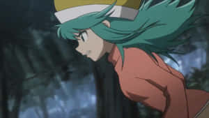 Ponzu From Hunter X Hunter In Action Wallpaper