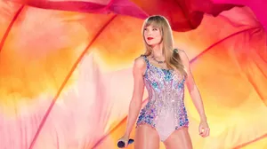 Pop Star Performance Sparkling Outfit Wallpaper