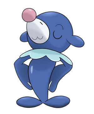 Popplio Showing Off Confidence On Stage Wallpaper