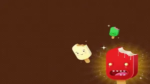 Popsicles Poster Cute Desktop Wallpaper