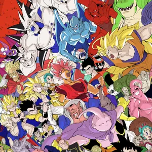 Popular Dragon Ball Characters Wallpaper