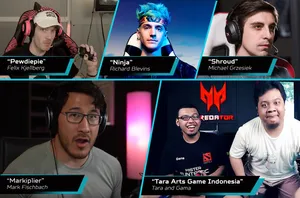 Popular Gamers Collage Wallpaper