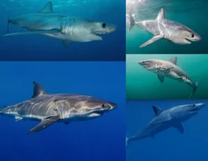 Porbeagle Shark Composite Wallpaper