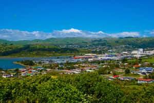 Porirua Cityscape New Zealand Wallpaper