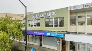 Porirua Roberts Building Businesses Wallpaper