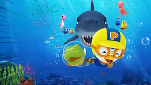 Pororo Underwater Adventure Wallpaper