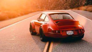 Porsche 911 Red Hot Paint Wallpaper