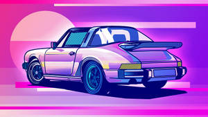 Porsche 911 Vector Art Wallpaper