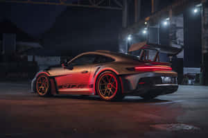 Porsche G T3 R S Night Shoot Wallpaper