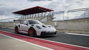 Porsche G T3 R S On Track Speed Wallpaper