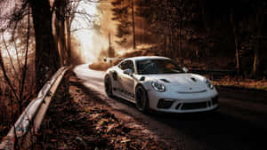 Porsche911 G T3 R S Sunset Drive Wallpaper