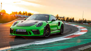 Porsche911 G T3 R S Sunset Track Drive Wallpaper