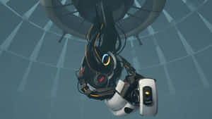 Portal Characters Uniting In An Exciting Adventure Wallpaper