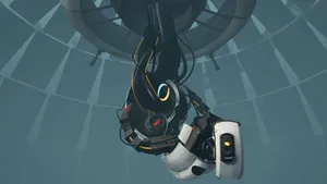 Portal Characters Uniting In An Exciting Adventure Wallpaper