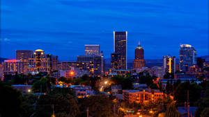 Portland Blue Sky Wallpaper