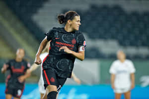 Portland Thorns F C Playerin Action Wallpaper