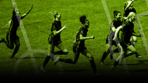 Portland Thorns F C Playersin Action Wallpaper