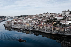 Porto City Center Of Portugal Wallpaper