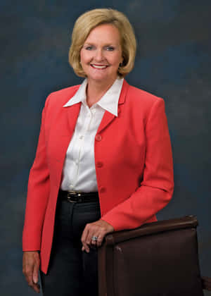 Portrait Of Claire Mccaskill Wallpaper