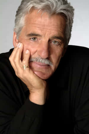 Portrait Of Dennis Farina Wallpaper