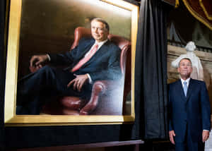 Portrait Of John Boehner, Former Speaker Of The United States House Of Representatives Wallpaper