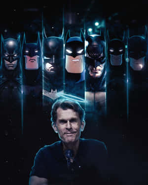 Portrait Of Kevin Conroy, The Iconic Voice Of Batman Wallpaper