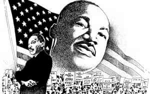 Portrait Of Martin Luther King Jr. Wallpaper