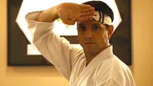 Portrait Of Ralph Macchio - The Evergreen Karate Kid Wallpaper