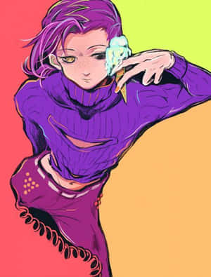 Portrait Of Vinegar Doppio, Jojo's Bizarre Adventure Character Wallpaper