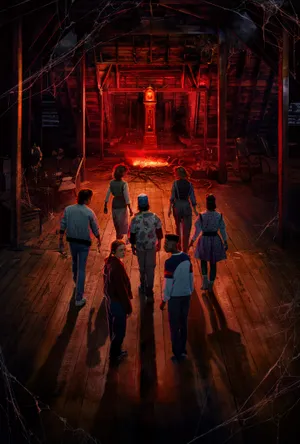 Portrait Official Poster Seaon 3 Stranger Things Pfp Wallpaper