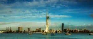 Portsmouth Spinnaker Tower Skyline Wallpaper