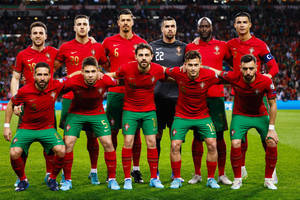 Portugal National Football Official Team 2022 Wallpaper