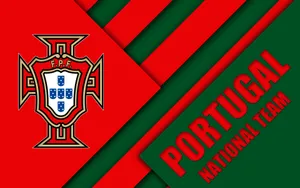 Portugal National Football Team Logo Art Wallpaper