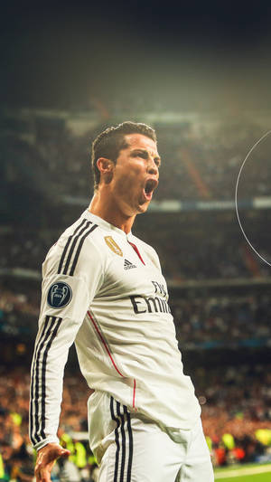 Portuguese Professional Fooballer Cristiano Ronaldo Siu Sports Iphone Wallpaper