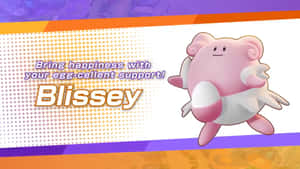 Posing 3d Blissey Wallpaper