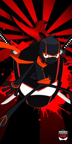 Posing Randy Cunningham 9th Grade Ninja Wallpaper