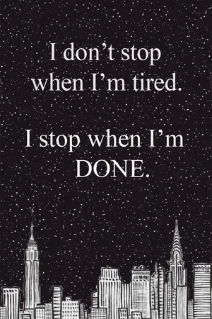 Positive Motivation I Don't Stop Wallpaper
